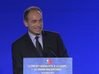 UMP - Discours de Jean-François Copé - Convention sur le grand malentendu du projet socialiste