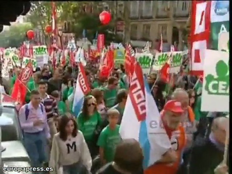 CC.OO. se manifiesta por la educación pública