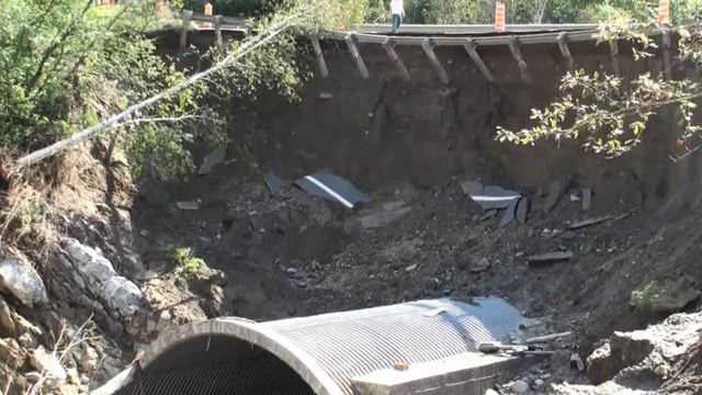 La routes qui relie St-Joseph Beauce et St-Frédéric Beauce en 2011