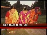 Dhanteras: Extended gold trade at BSE, NSE
