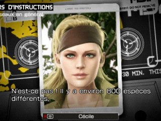 Metal Gear Solid Peace Walker - Briefing de Cécile