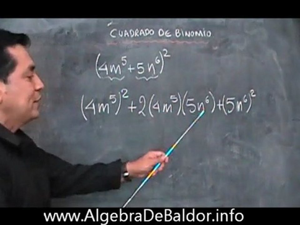 cuadrado de binomio