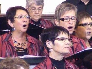 Groupe vocal Crescendo - Concert Givrand 2011