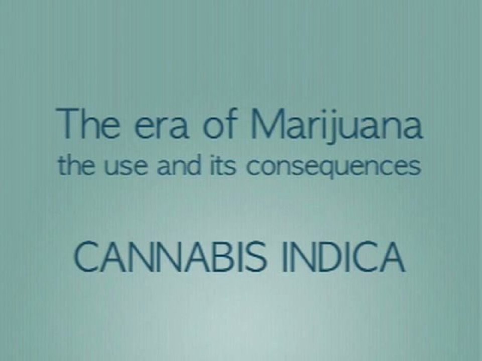 MATERIA MEDICA: CANNABIS INDICA (AUDIO) Part 2/2
