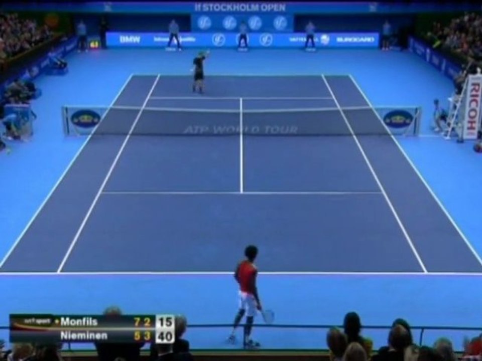 Stoccolma - Il re e' Monfils