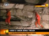 24 Ekim 2011 Kanal7 Ana Haber Bülteni saati tamamı Van Erciş te 7.2 şiddetinde deprem oldu
