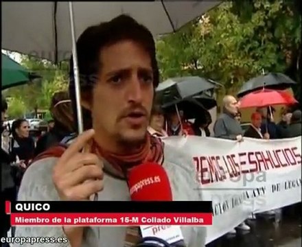 Decenas de personas evitan un desalojo en Leganés