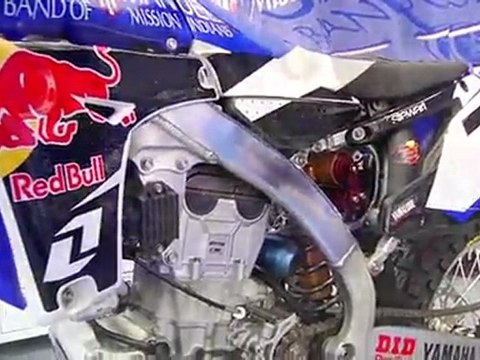 Behind Bars - James Stewart's San Manuel Red Bull Yamaha YZ450F