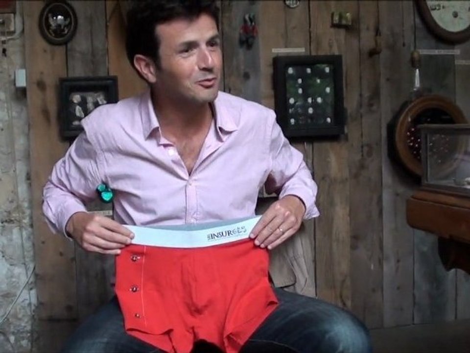 Les Insurgés caleçons et boxers rencontrent Tristan Lecomte de Pur Projet