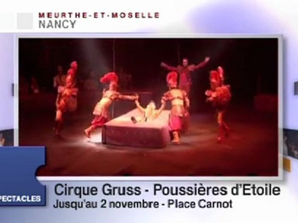 Arlette GRUSS NANCY du 20 octobre au 02 novembre 2011