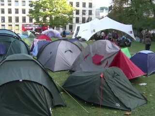‘Indignados’ de Londres ganham força
