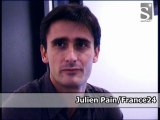 Tunisie RSF : Julien Pain et l'emission observateurs/France24 à Tunis.