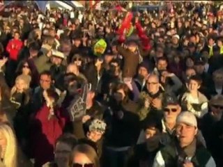 Vettel accueilli en héro chez lui