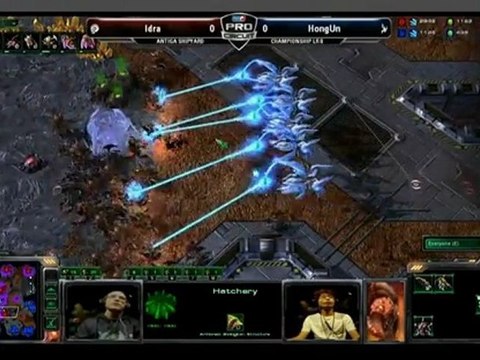 MLG Orlando 2011 - Starcraft II - Game 1 & 2 - EG Idra (Z) VS Prime HongUn (P)