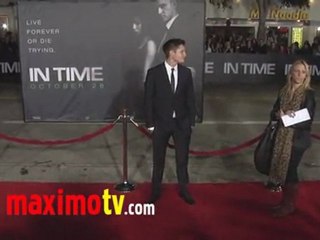 Toby Hemingway at "IN TIME" Los Angeles Premiere Arrivals