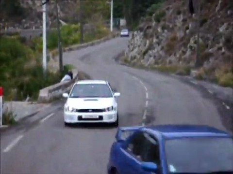 Sortie du Subaru Paca en Hommage a Colin Mcrae