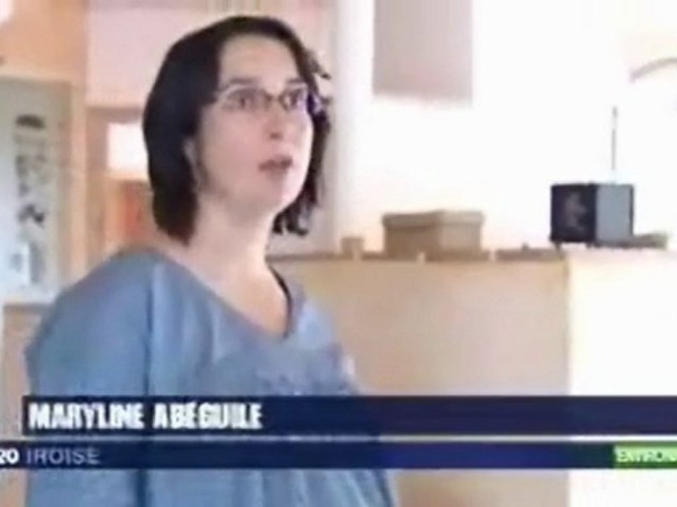MaisonEco.com à l'honneur du journal télévisé de France3 Iroise