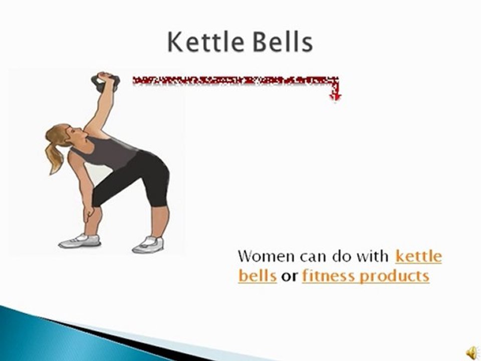 Simple Exercise for women with kettle bells