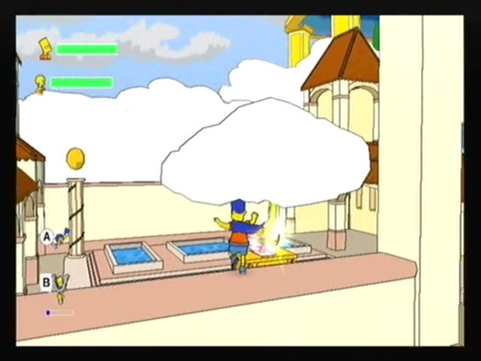 Gamesknights - Les Simpsons le jeu dernier niveau + boss final + cinématiques