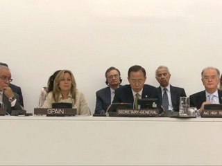 UN General Secretary Ban Ki-Moon on the AoC