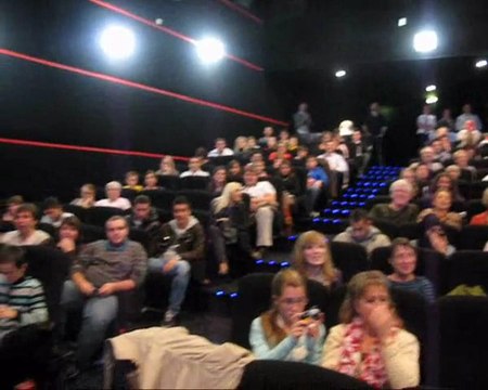 Omar Sy, Eric Toledano et Olivier Nakache à la rencontre des sarthois
