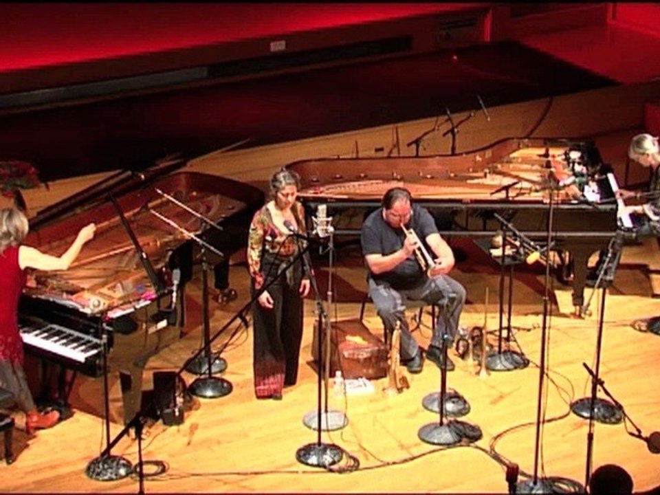 Quartet K.W.A.C Géraldine Keller, Sophie Agnel, Christine Wodrascka, Jean-Luc Capozzo