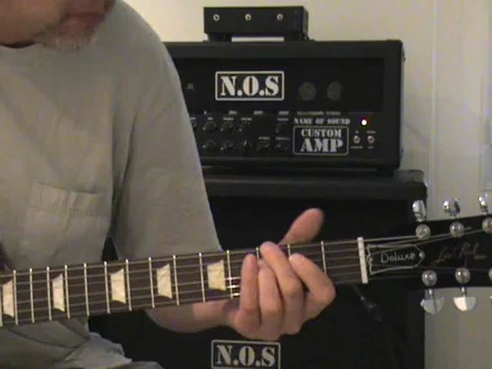 Sample N.O.S + Gibson Les Paul studio