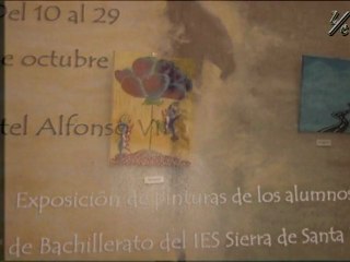 exposición alfonso VIII alumnos inst. Santa Bárbara