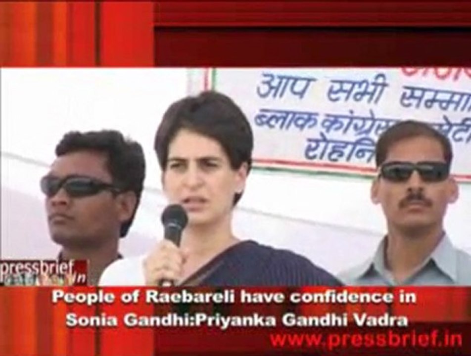 People of Raebareli have confidence in  Sonia Gandhi-Priyanka Gandhi Vadra