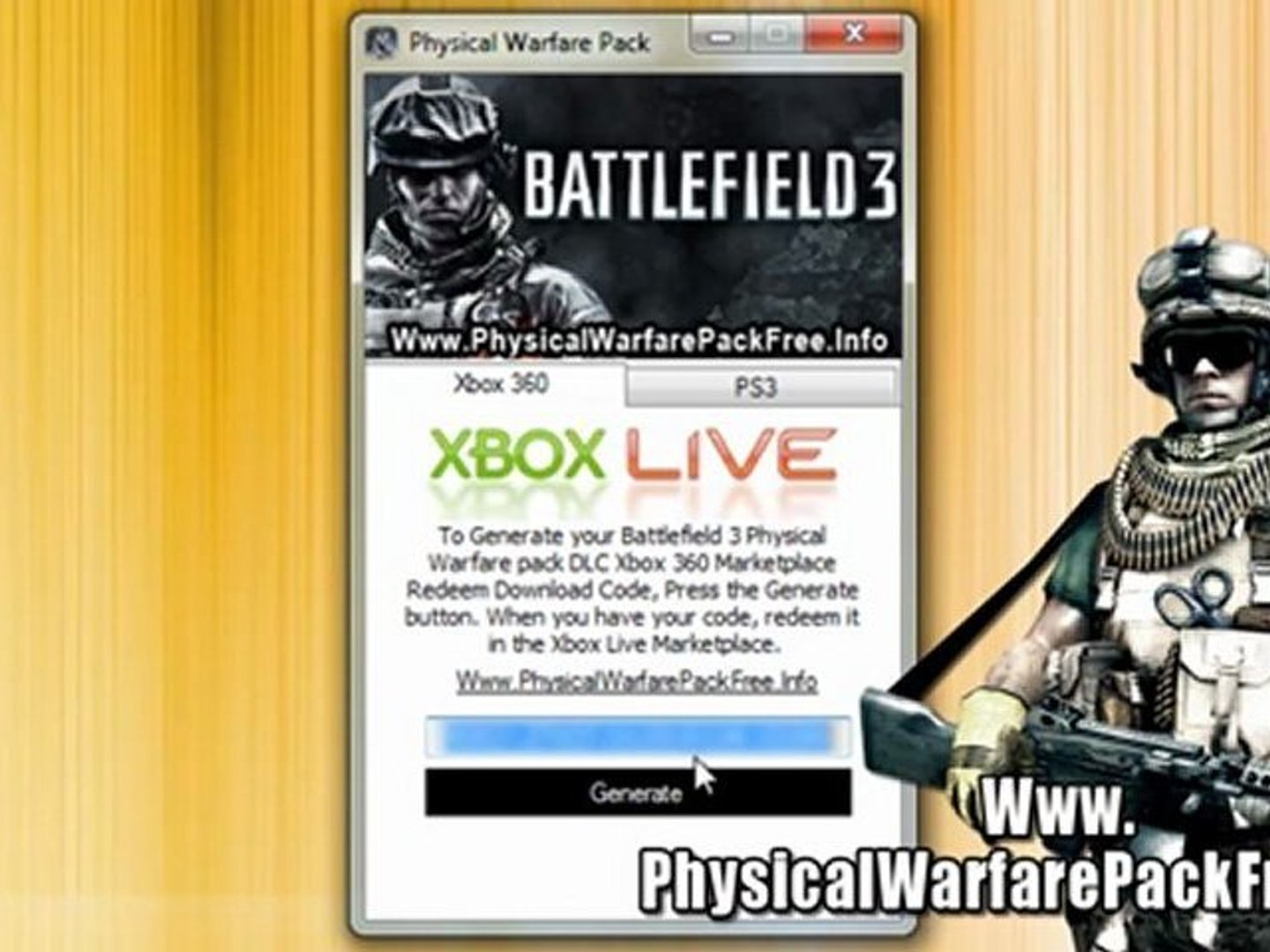Battlefield 3 Physical Warfare Pack DLC Free Xbox 360 - PS3 - video  Dailymotion