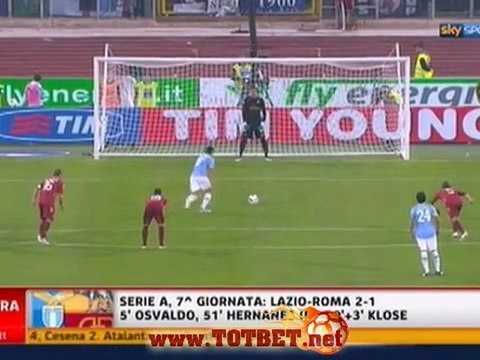Лацио - Рома (2-1) 16.10.2011