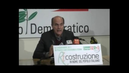 Bersani - Il Governo non è credibile, qualsiasi cosa faccia non basterà