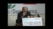 Bersani - Derisi nel mondo per Berlusconi, gli italiani devono essere rispettati