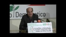 Bersani - Il Governo prenda atto della situazione e dica 'basta'