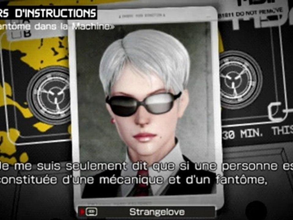 Metal Gear Solid Peace Walker - Briefing de Strangelove