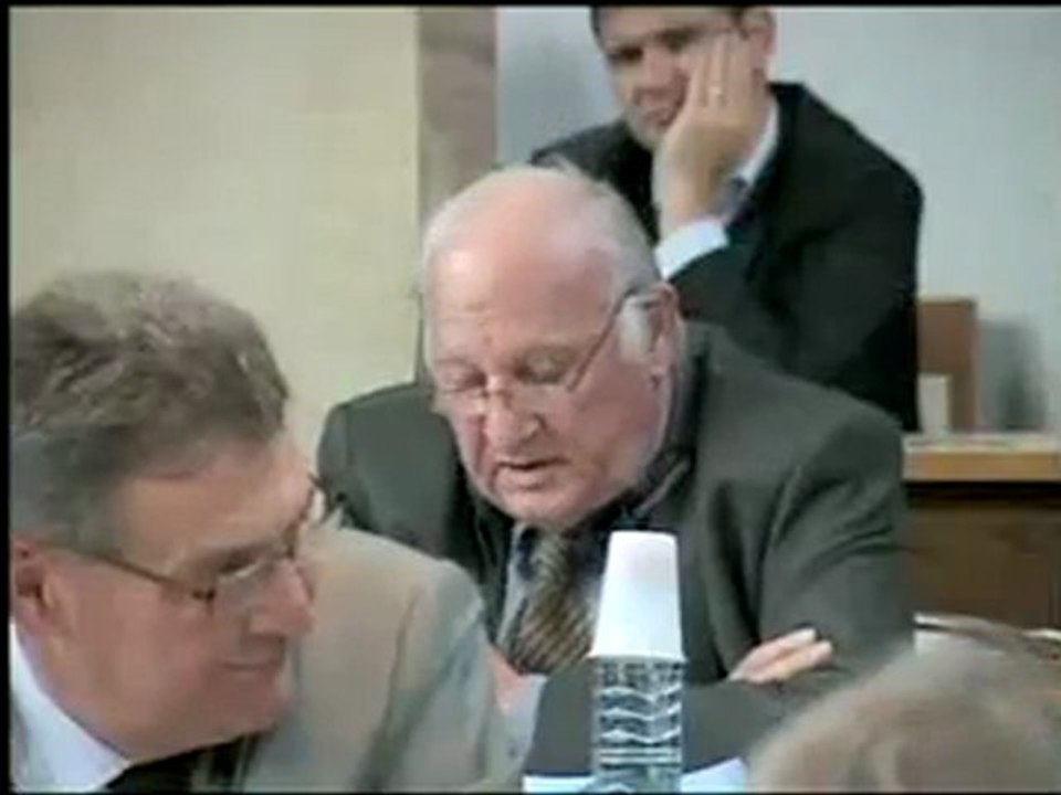 Robert GRIMPRET - Intervention lors de la séance du 21 octobre 2011. Conseil général de la Côte-d'Or