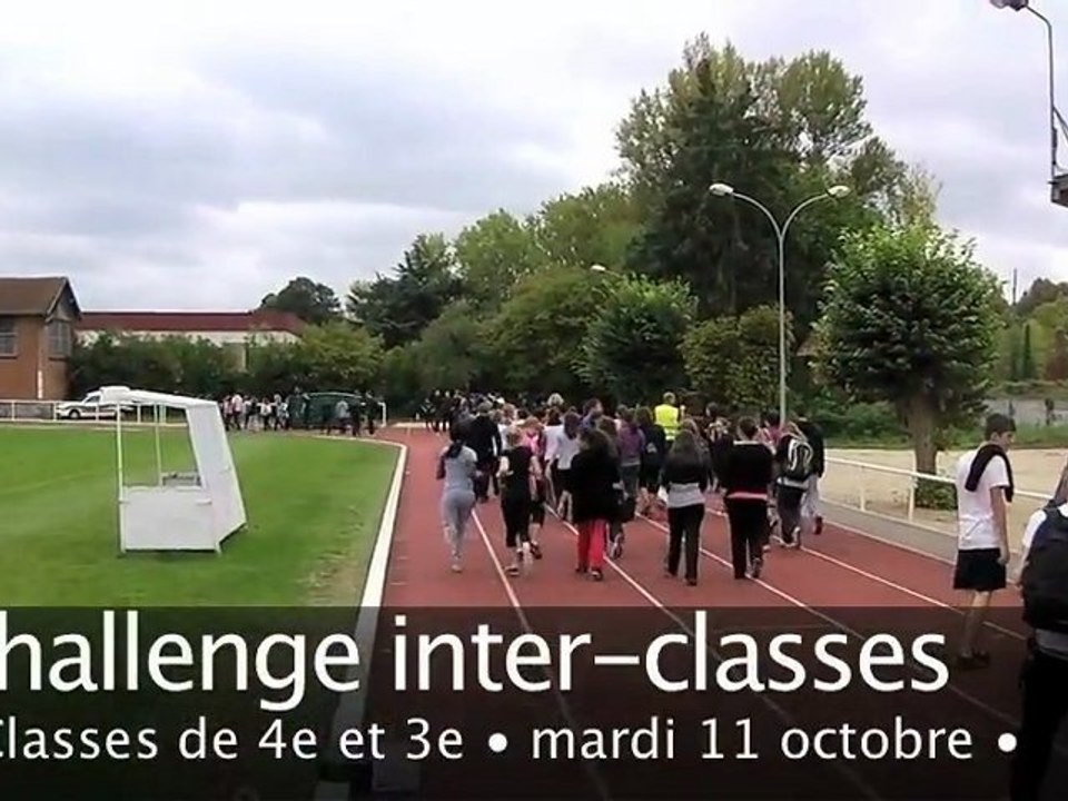 Challenge 2011, classes de 4e et 3e, collège Fernand GREGH de champagne-sur-seine