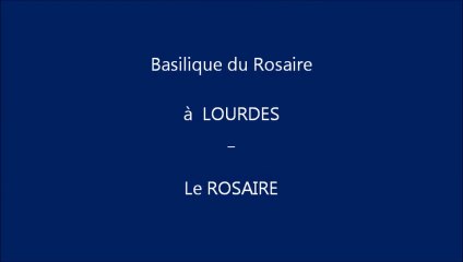 Les mystères du rosaire