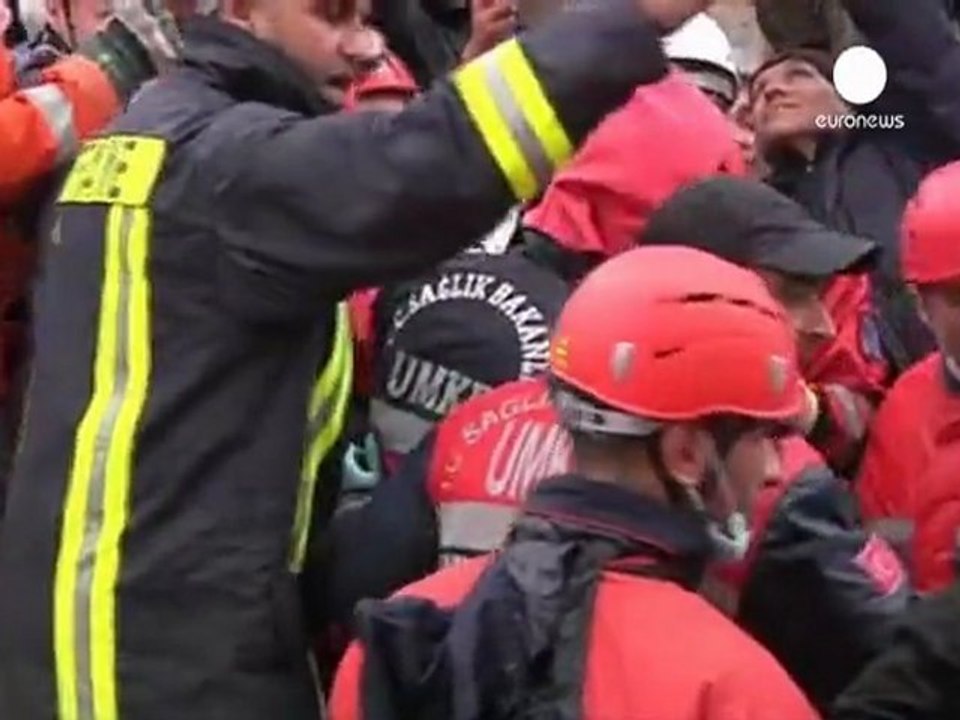 Baby rescued alive, two days after Turkish quake