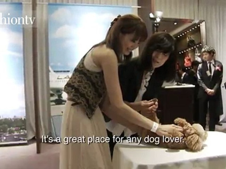 Dog Party with Japanese Models for Lancel Charity | FTV
