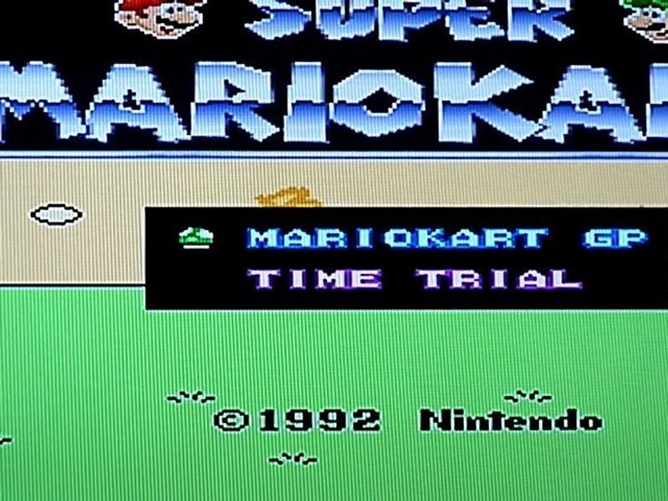 VidéoTest : Super Mario Kart [SNES]