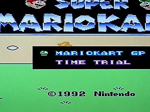VidéoTest : Super Mario Kart [SNES]