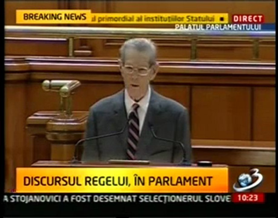 discursul regelui mihai I din 25 octombrie 2011