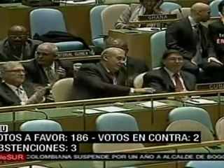 Avanza votación en ONU en torno a bloqueo de Cuba