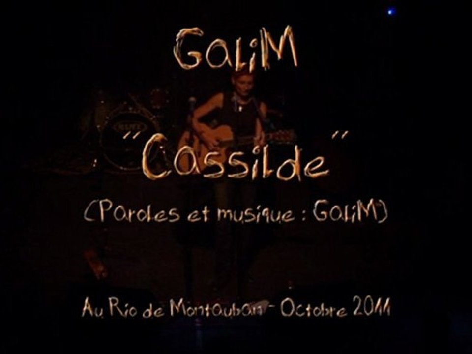 GALIM "Cassilde" au Rio de Montauban - Oct 2011