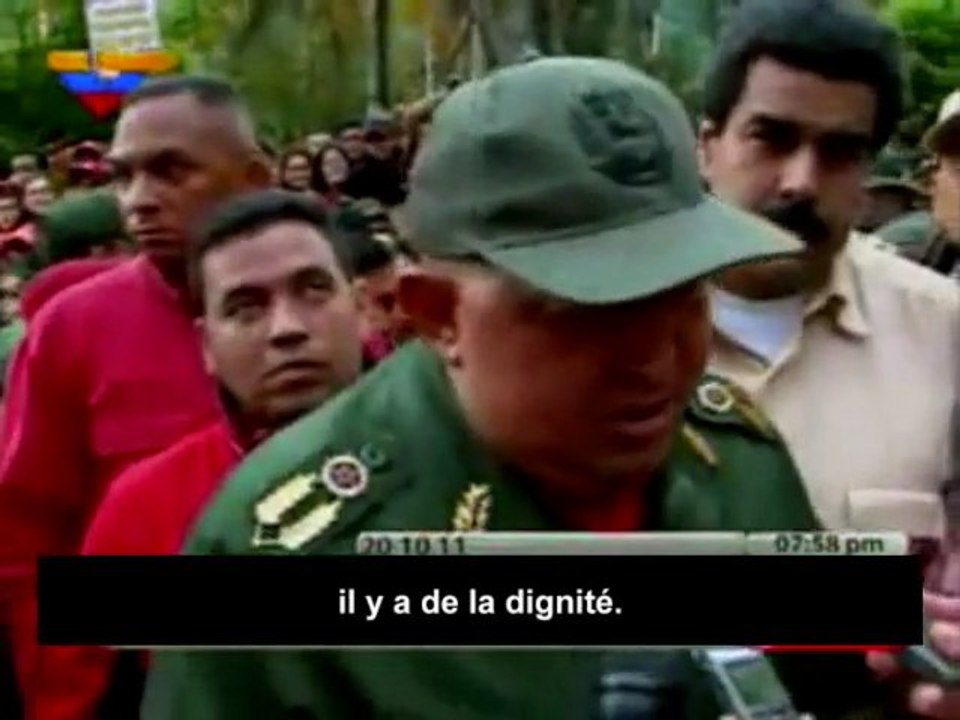 Chavez réagit à la mort de Kadhafi !