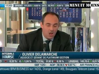 Olivier Delamarche, 10 ans de récession et de dépression sur BFM le 25/10/11
