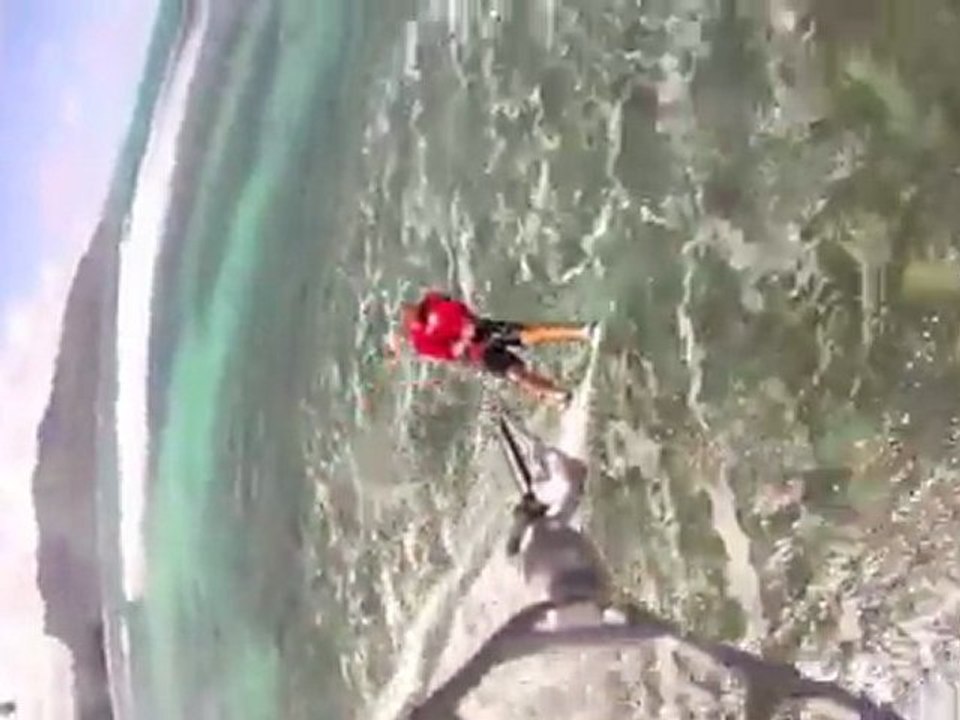 Alexandre Grégoire Freestyle en Kitesurf