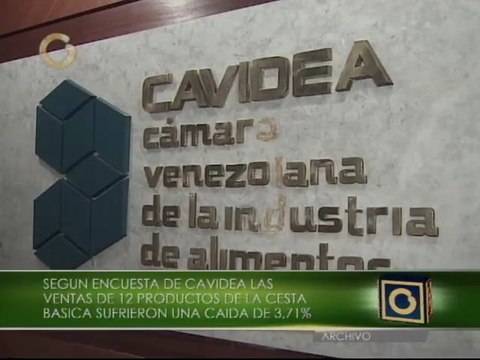 Cesta básica disminuye ligeramente