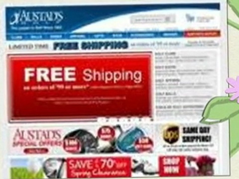 Austad's golf coupon code at dealsbell.com